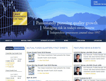 Tablet Screenshot of chaseinv.com